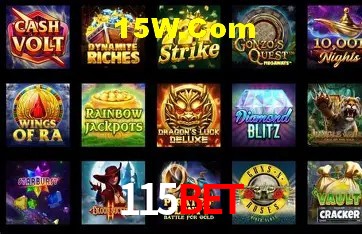 Provedores de Jogos 115Bet